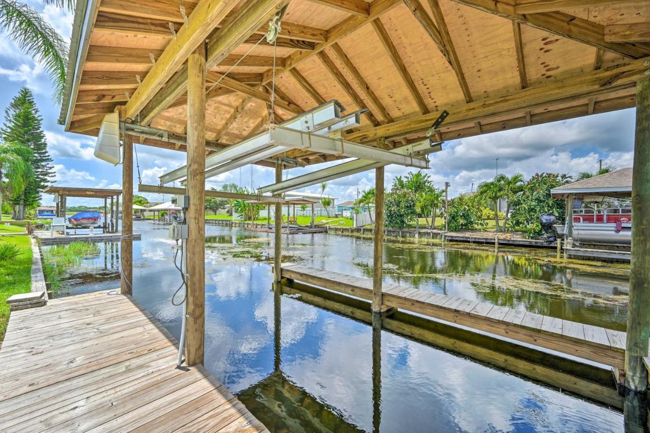 Waterfront Lake Placid Escape With Dock And Lanai Eksteriør bilde
